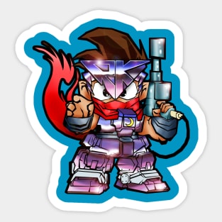 Restless Knights chibi Sticker